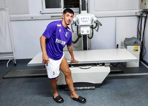 Cum se simte fotbalistul ajuns la spital după controversa week-end-ului în Superligă » Rezultatul RMN-ului