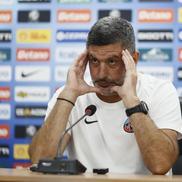 Marius Baciu la conferința de presă de după FCSB - UTA Arad 1-3 // Foto: Cristi Preda (GSP)