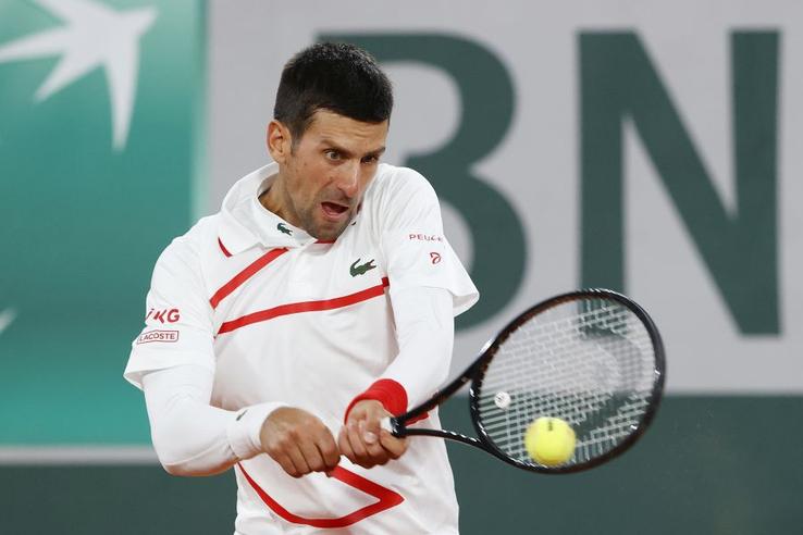 Novak Djokovic la Roland Garros 2020, turul 1, foto: Guliver/gettyimages