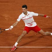 Novak Djokovic la Roland Garros 2020, turul 1, foto: Guliver/gettyimages