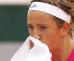 Simona Halep a scăpat și de Victoria Azarenka, eliminată în turul secund la Roland Garros 2020.foto: Guliver/Getty Images