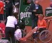 Kiki Bertens și Sara Errani au fost protagonistele meciului zilei de pe tabloul feminin de la Roland Garros. Sursă foto: Captură Twitter