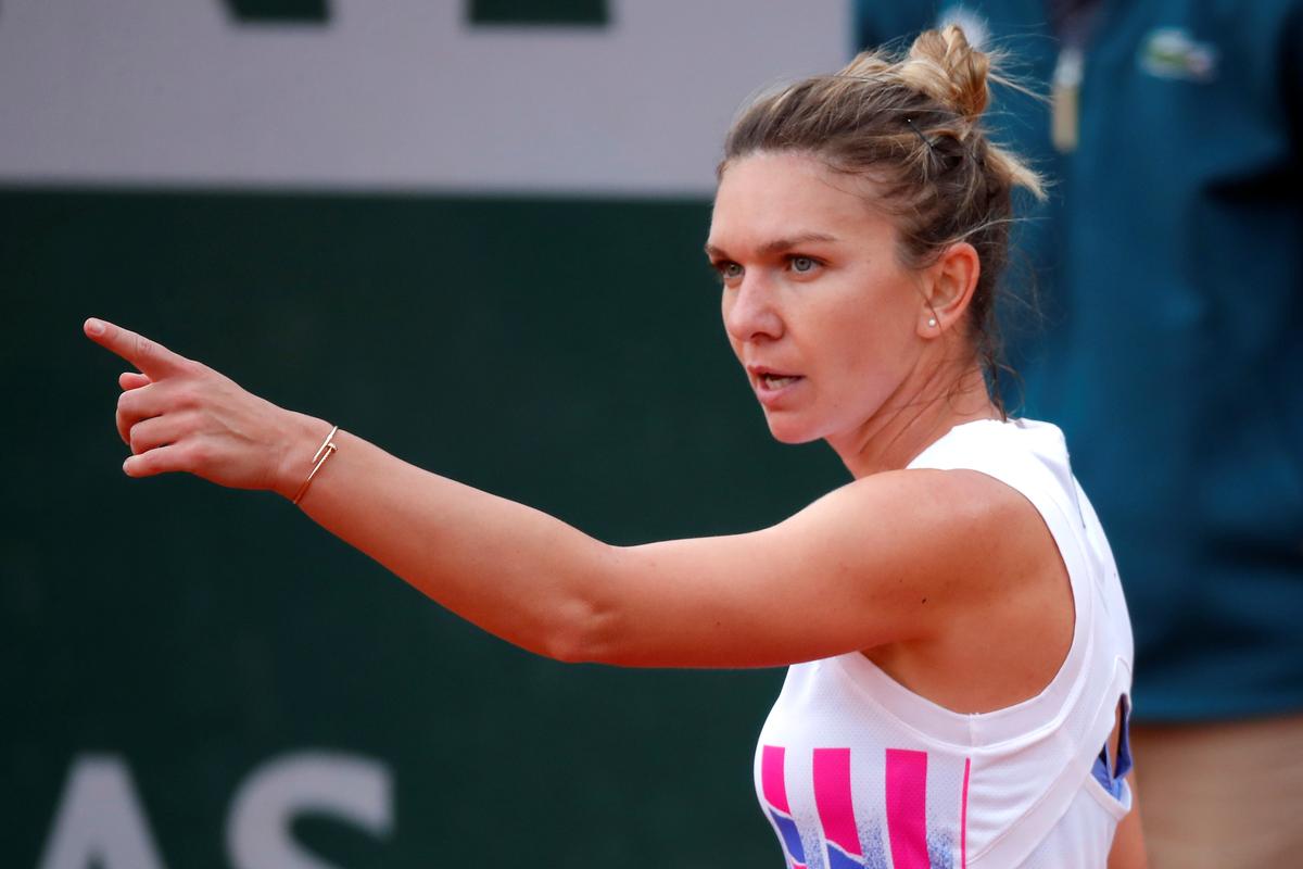 Simona Halep - Irina Begu, turul III la Roland Garros - 30,09.2020