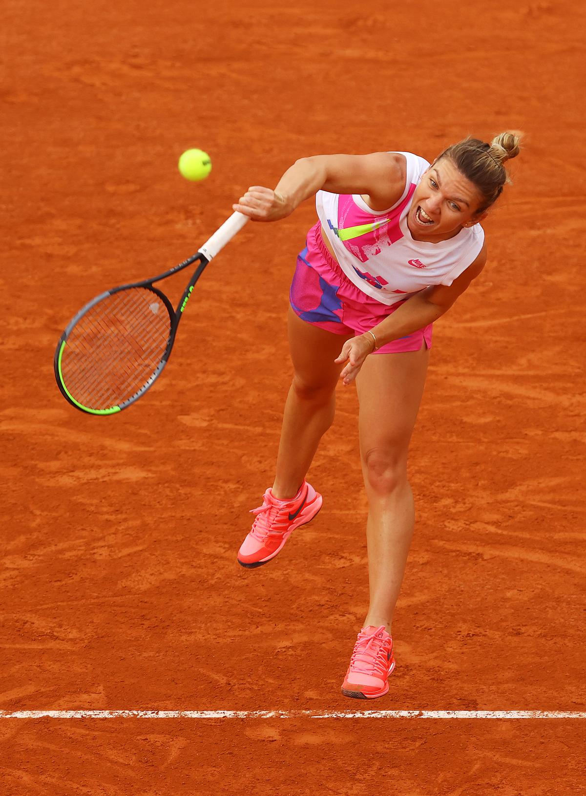 Simona Halep - Irina Begu, turul III la Roland Garros - 30,09.2020