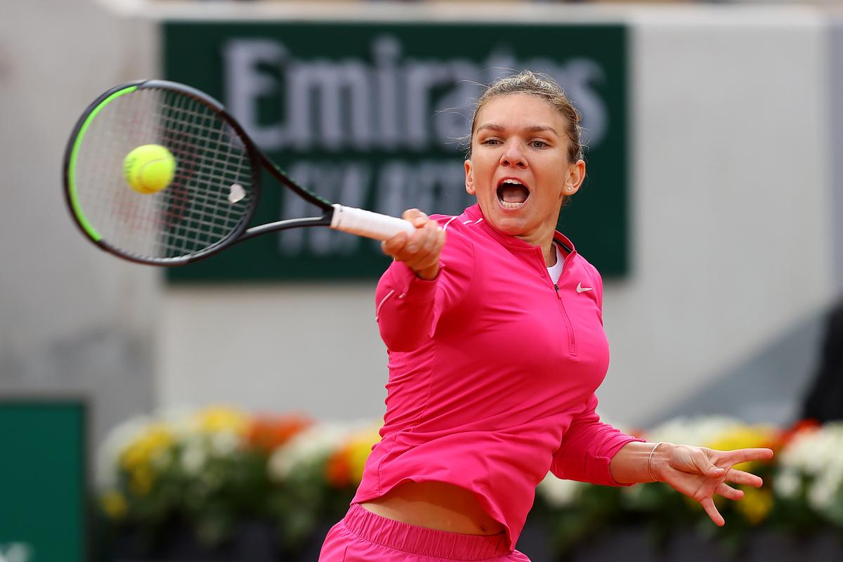 Simona Halep - Irina Begu, turul III la Roland Garros - 30,09.2020