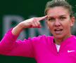Simona Halep. Captură Eurosport