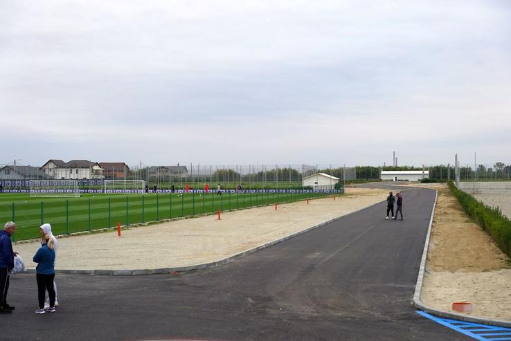 FCU Craiova și-a inaugurat ieri noua bază de antrenament / Sursă foto: Facebook Fotbal Club Universitatea 1948
