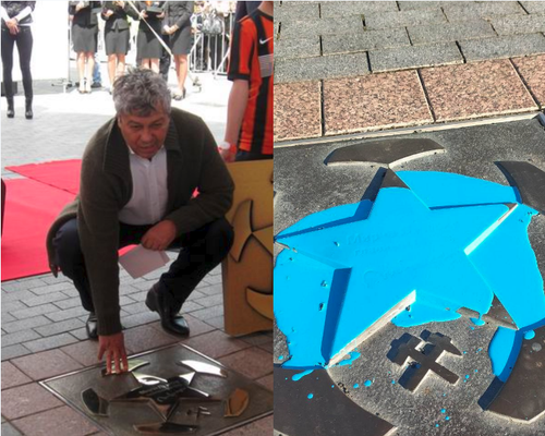 Fanii lui Șahtior s-au răzbunat pe Lucescu! // sursa foto: Imago