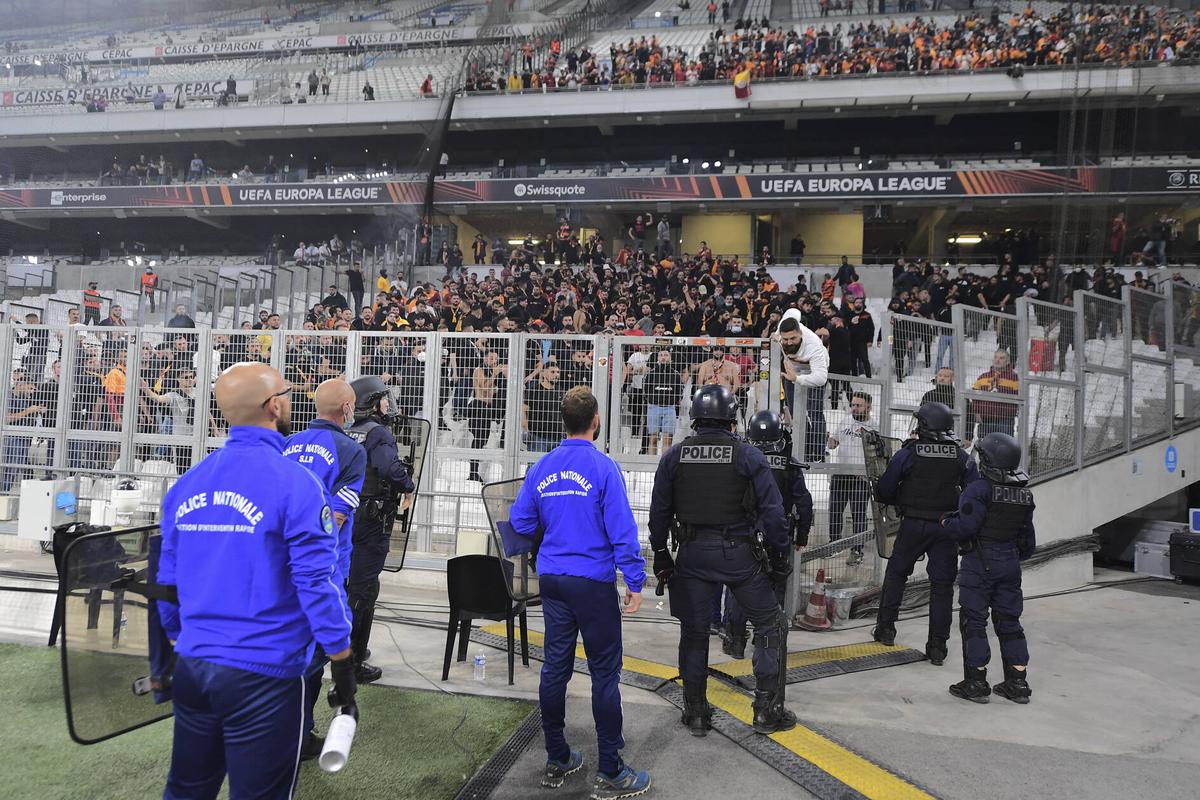 Marseille - Galatasaray, incidente fani / 30 septembrie 2021