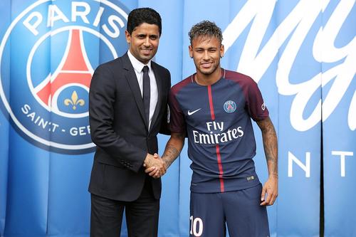 Nasser Al-Khelaifi și Neymar, Foto: Imago Images