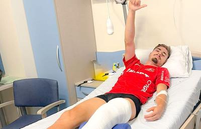 Dragoș Iancu, externat din spital » Prima reacție a fotbalistului de la Hermannstadt