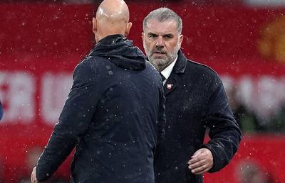 Ange Postecoglou și-a amintit după victoria de senzație cu Manchester United că Radu Drăgușin a fost eliminat cu Qarabag