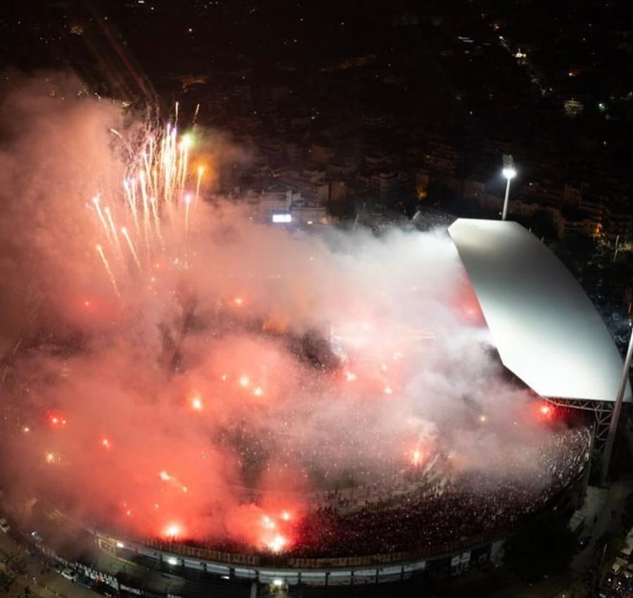 Atmosfera de pe Toumba, „templul” din Salonic Verdictul specialistului din Grecia, înainte de PAOK - FCSB: „Cea mai bună, de departe!