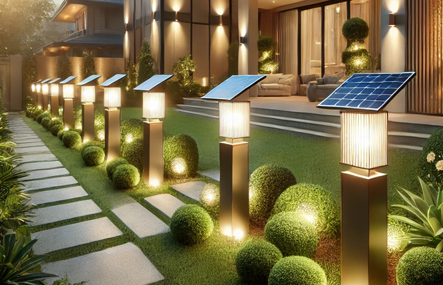 Lămpi Solare pentru 2024: Iluminatul Sustenabil și Eleganța în Spațiile Exterioare