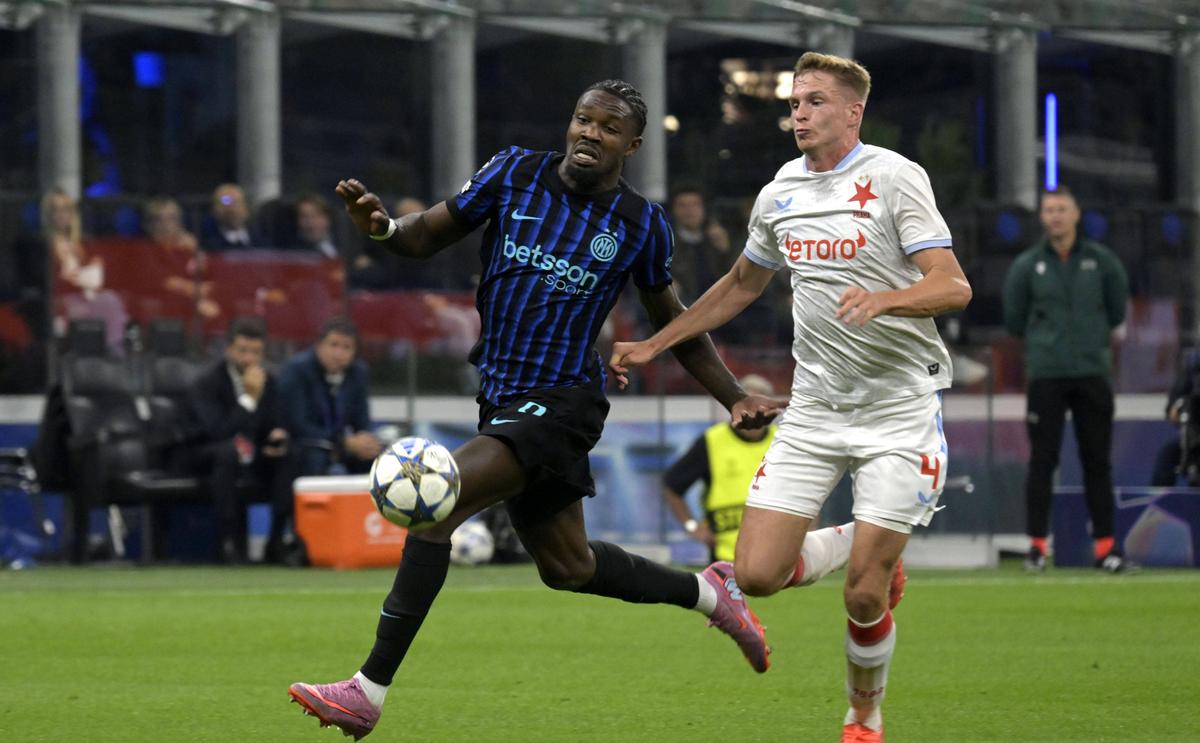 Inter - Slavia Praga, în etapa a doua din Liga Campionilor / foto: Imago