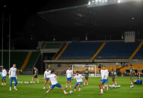 Vedetele lui Real Madrid, la antrenamentul oficial dinaintea meciului cu Kairat de la Almaty / Foto: Imago