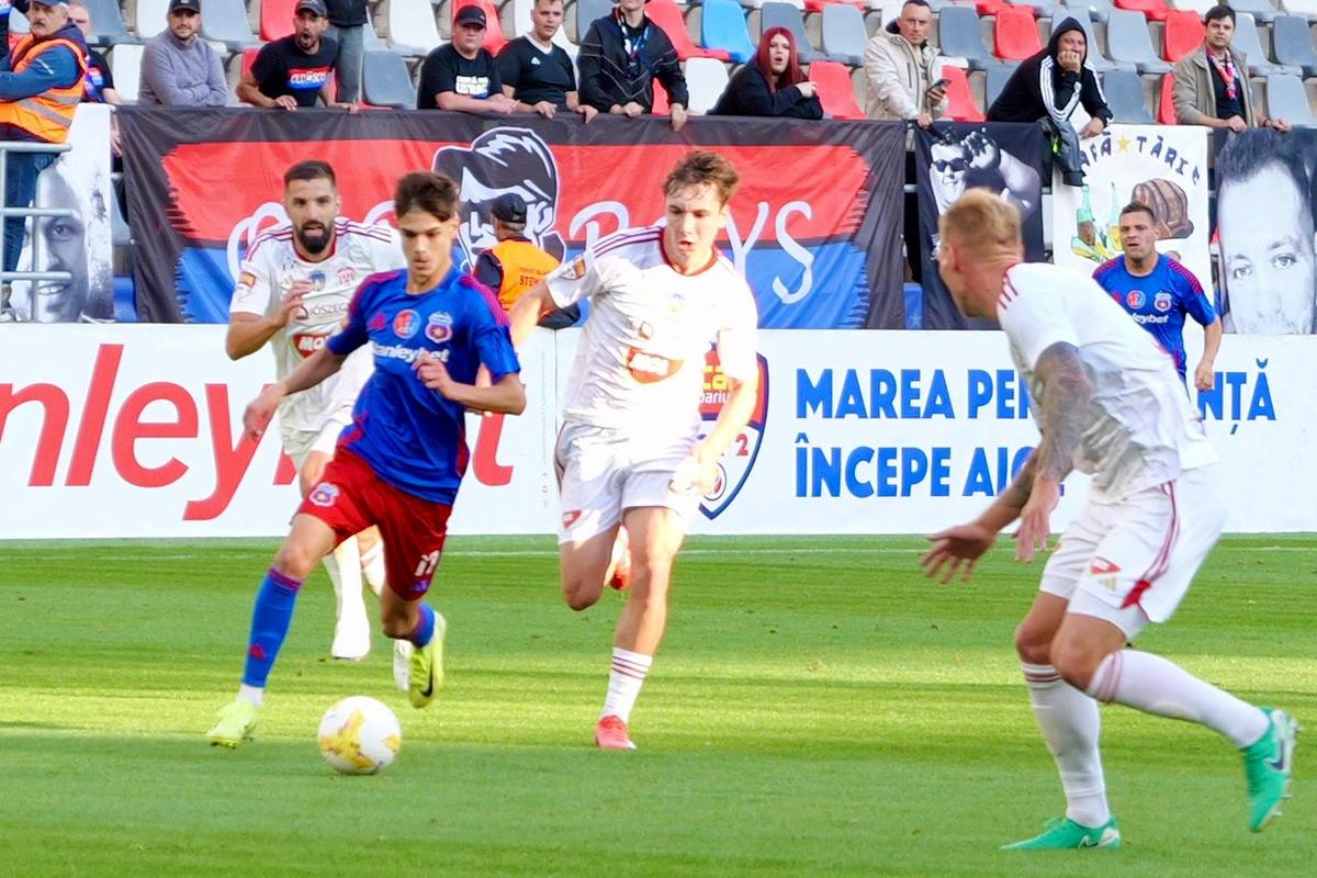 Steaua - Sepsi, ultima partidă din etapa #8 din Liga a 2-a // foto: Andrei Furnigă (GSP)