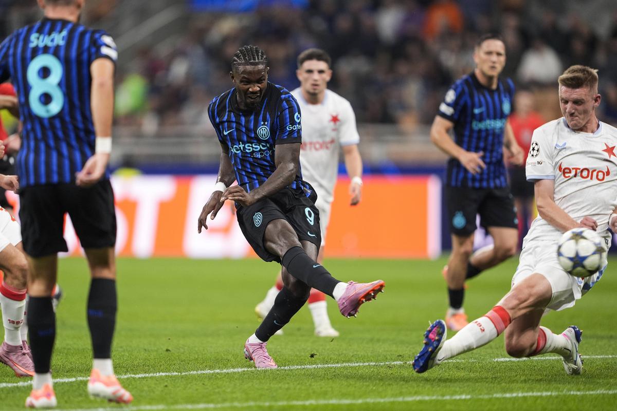 Inter - Slavia Praga, în etapa a doua din Liga Campionilor / foto: Imago