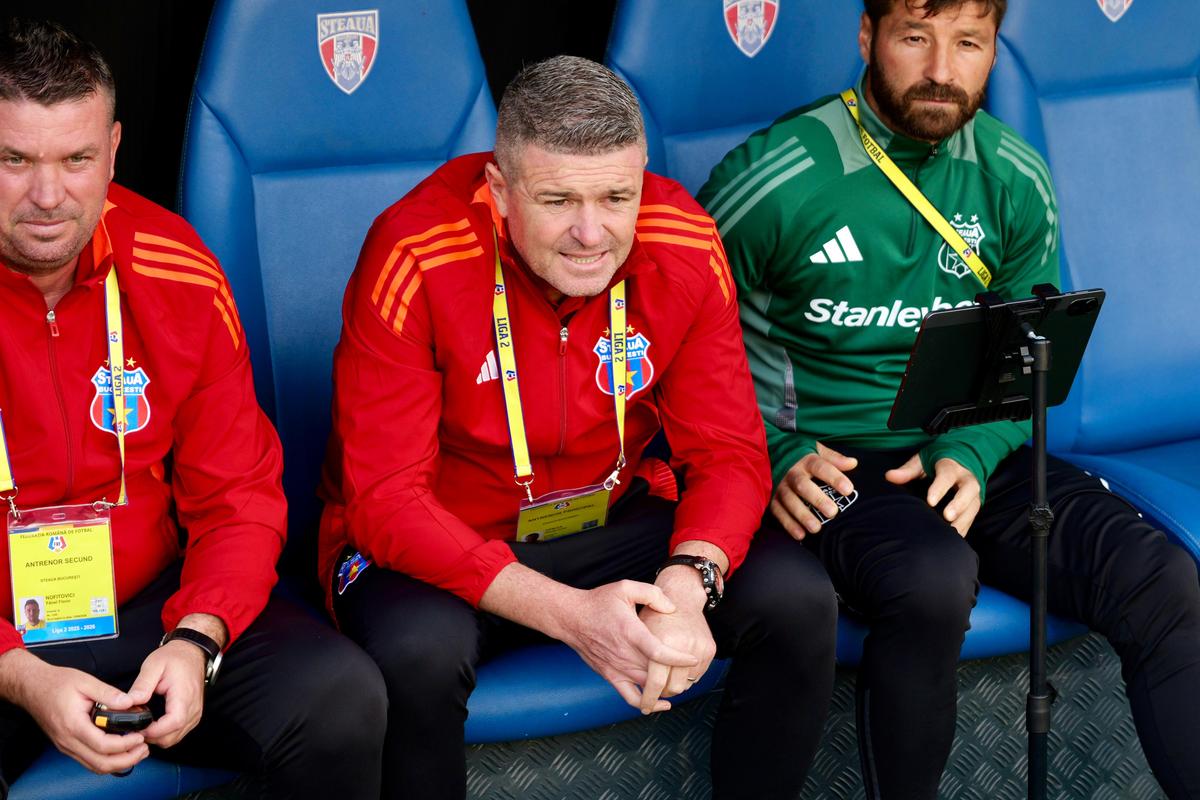 Steaua - Sepsi, ultima partidă din etapa #8 din Liga a 2-a // foto: Andrei Furnigă (GSP)