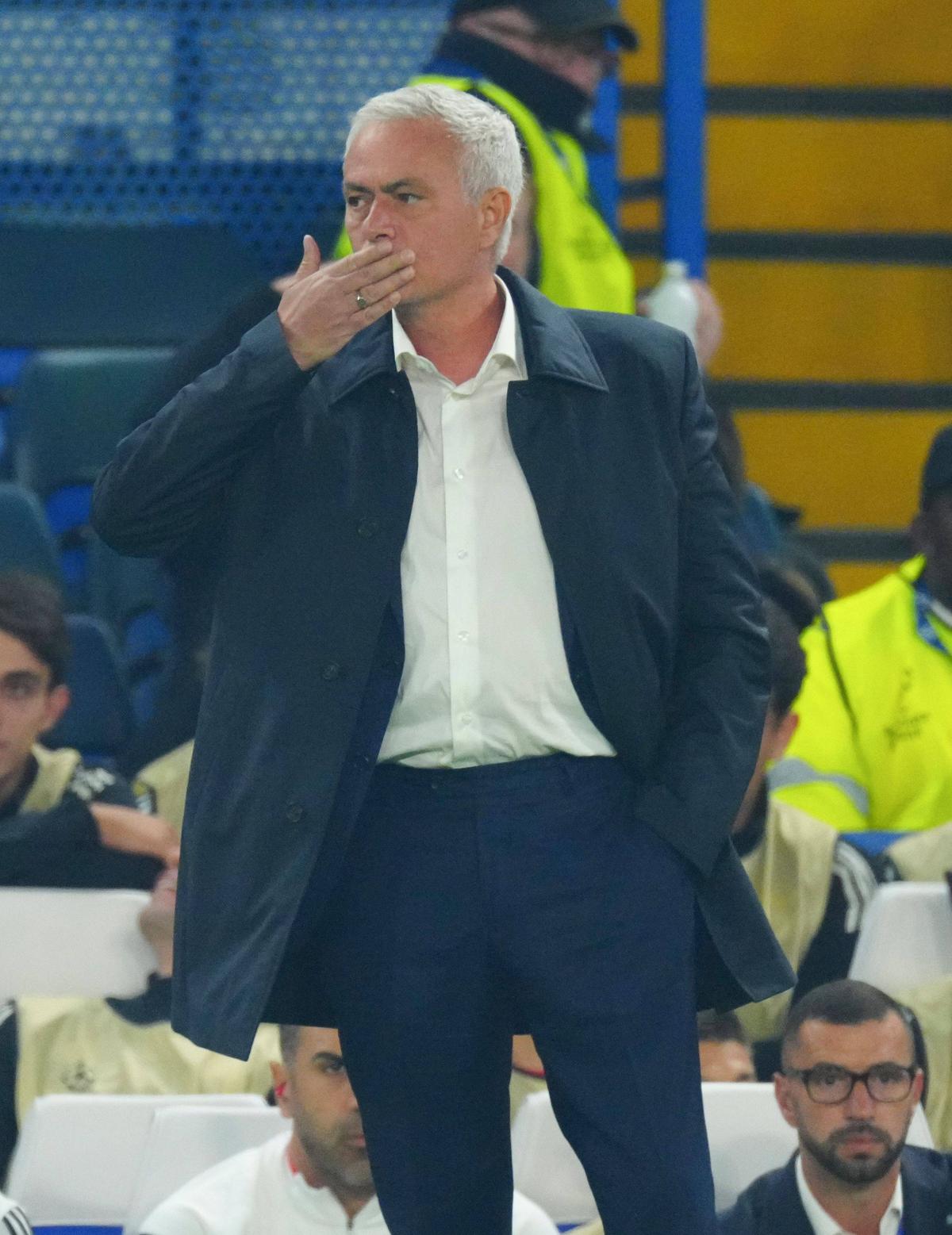 Jose Mourinho, emotionat la Chelsea - Benfica
