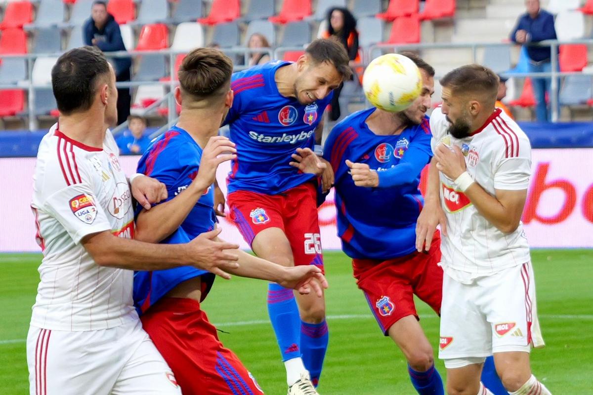 Steaua - Sepsi, ultima partidă din etapa #8 din Liga a 2-a // foto: Andrei Furnigă (GSP)