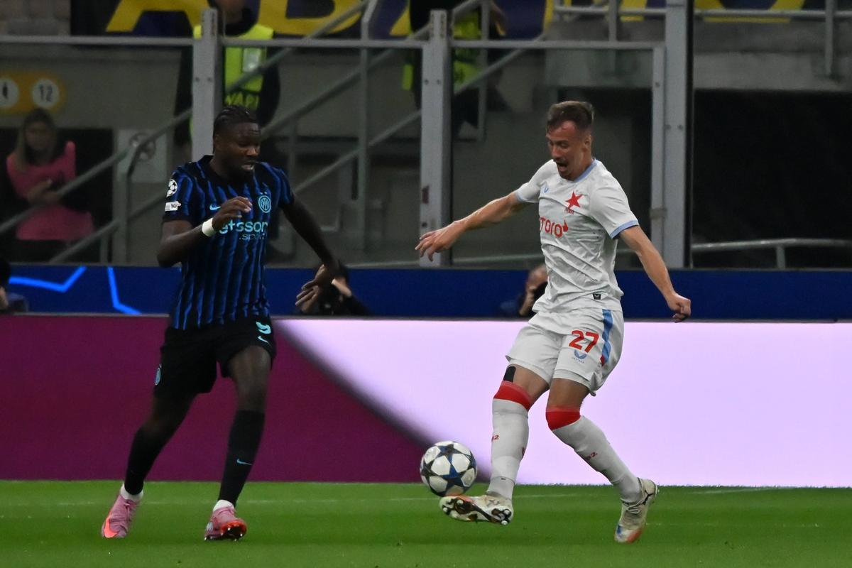 Inter - Slavia Praga, în etapa a doua din Liga Campionilor / foto: Imago