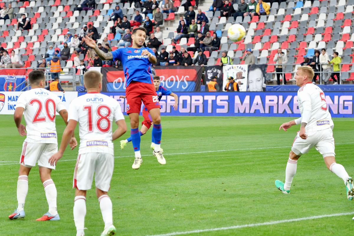 Steaua - Sepsi, ultima partidă din etapa #8 din Liga a 2-a // foto: Andrei Furnigă (GSP)