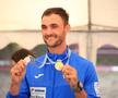 Ciprian Tudosă - sosire canotori de la CM 2025 Foto: Mihai Solovăstru
