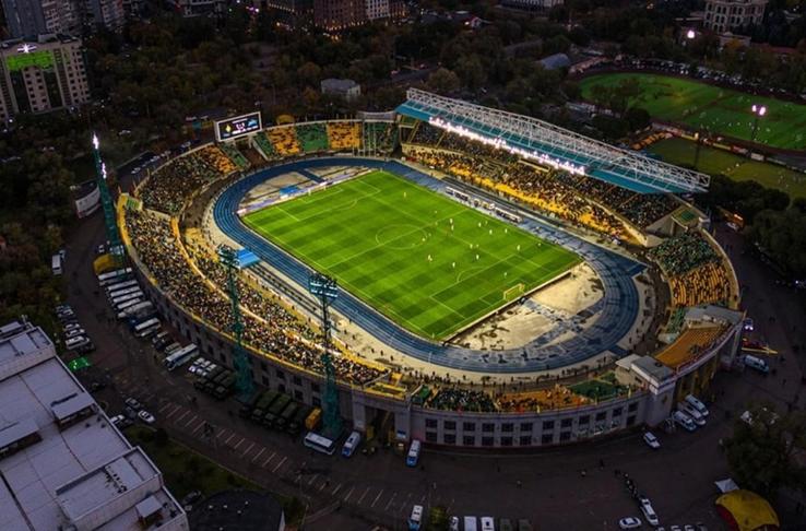 Stadionul lui Kairat Almaty/ foto: Instagram @stadiums.de