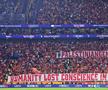 Bannere pro-Palestina la Galatasaray - Liverpool / Foto: Twitter