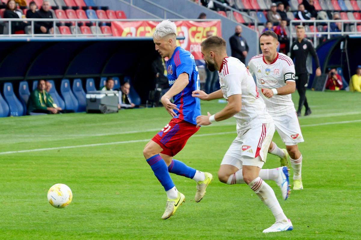 Steaua - Sepsi, ultima partidă din etapa #8 din Liga a 2-a // foto: Andrei Furnigă (GSP)