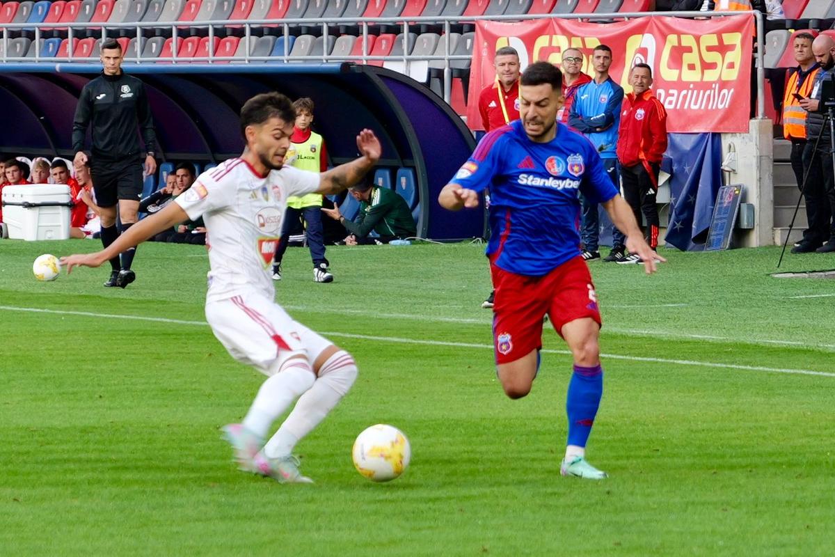 Steaua - Sepsi, ultima partidă din etapa #8 din Liga a 2-a // foto: Andrei Furnigă (GSP)