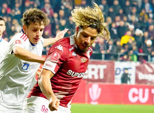 Jayson Papeau, pe vremea când evolua la Rapid, foto: GSP