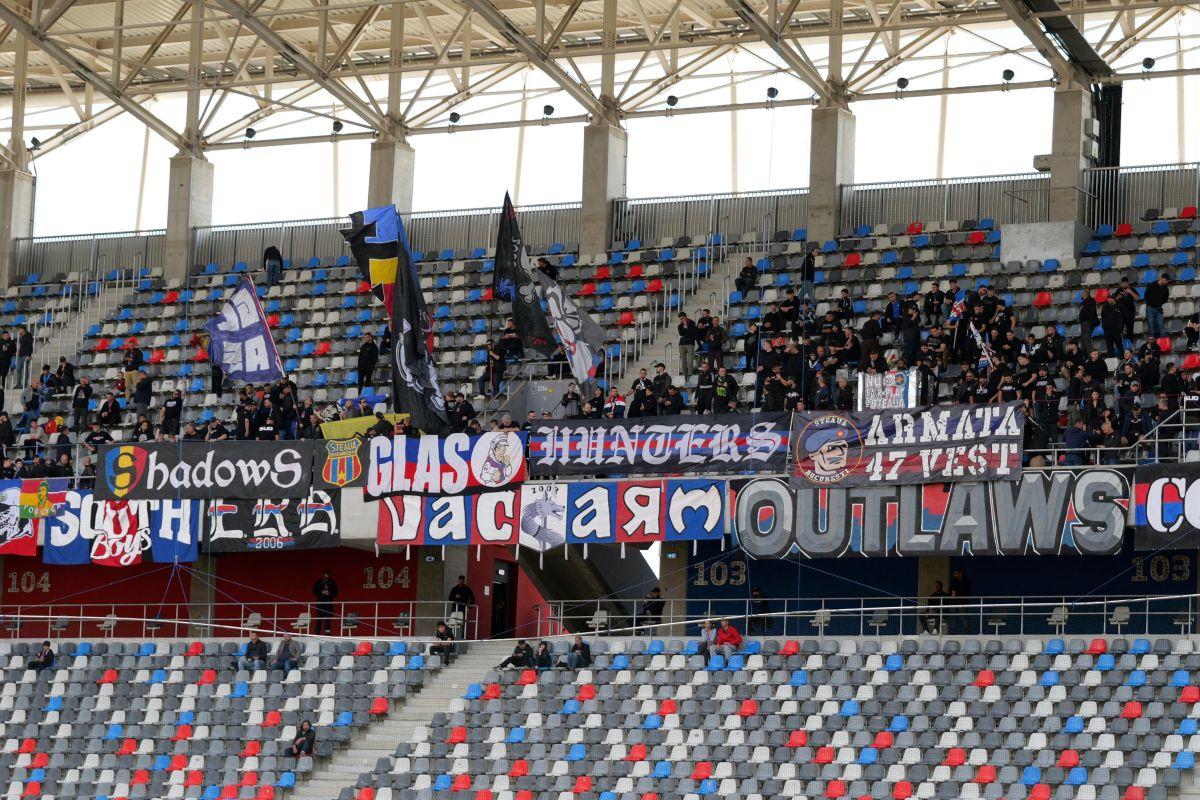 Steaua - Sepsi, ultima partidă din etapa #8 din Liga a 2-a // foto: Andrei Furnigă (GSP)