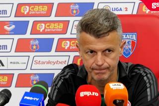 Ovidiu Burcă, dezamăgit după Steaua - Sepsi: „Am pretenția că antrenez o echipă cu maturitate. Am picat testul. Frustrant”