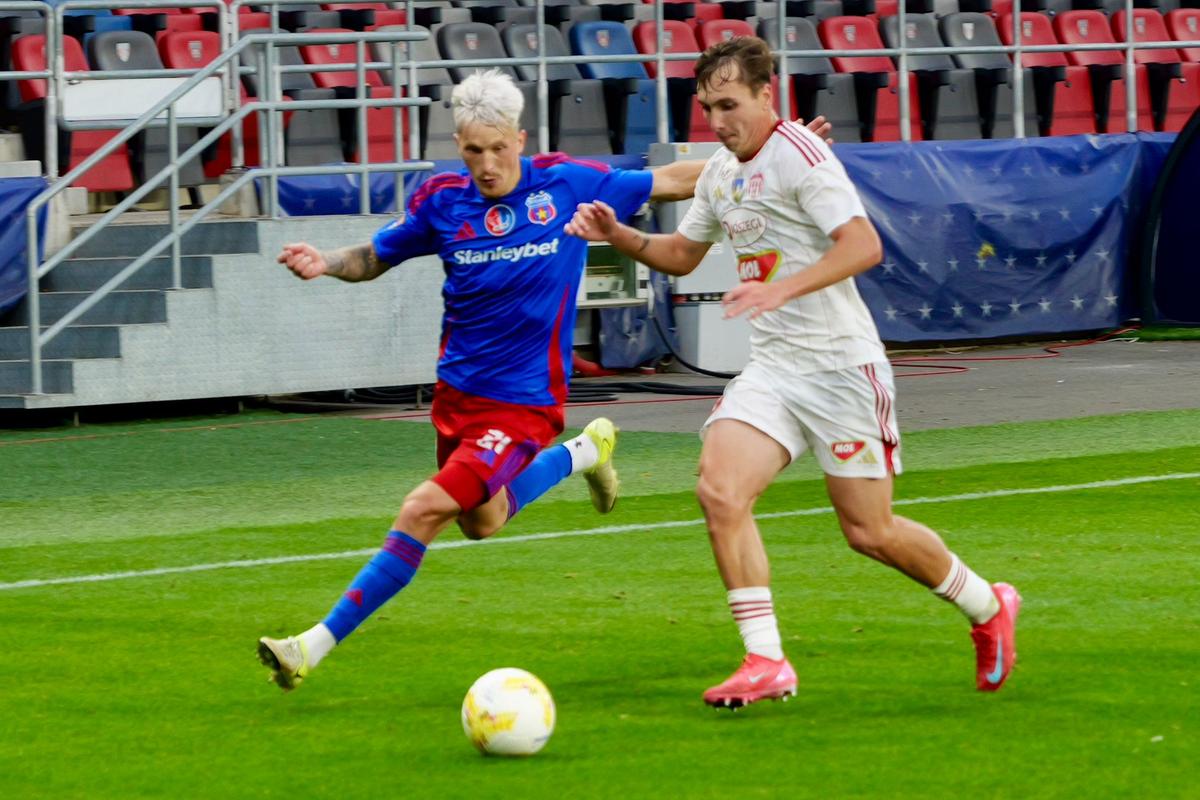 Steaua - Sepsi, ultima partidă din etapa #8 din Liga a 2-a // foto: Andrei Furnigă (GSP)