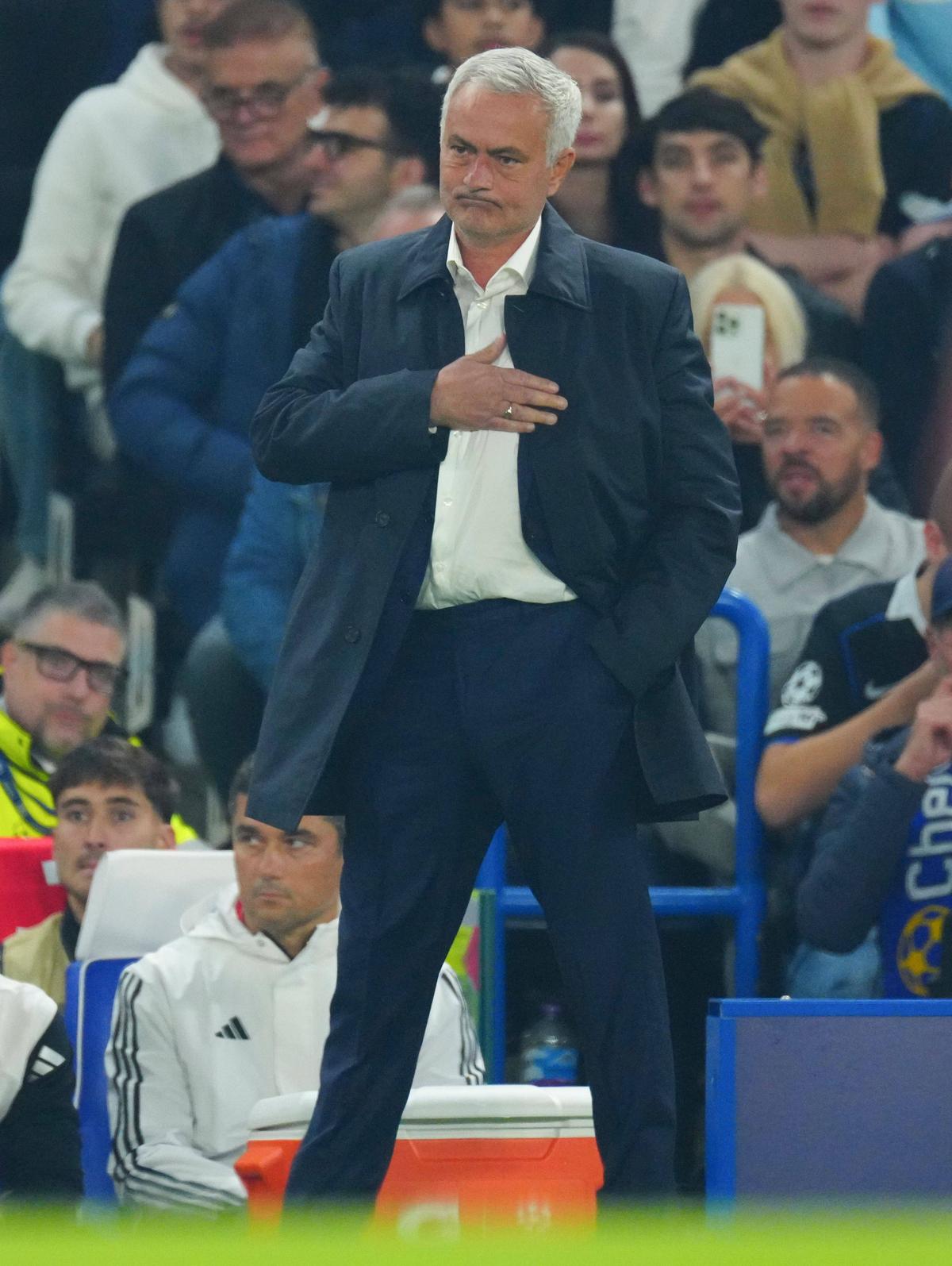 Jose Mourinho, emotionat la Chelsea - Benfica