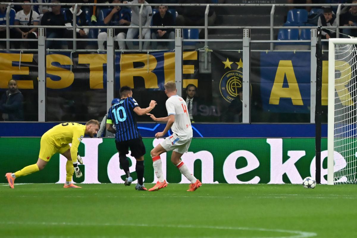 Inter - Slavia Praga, în etapa a doua din Liga Campionilor / foto: Imago