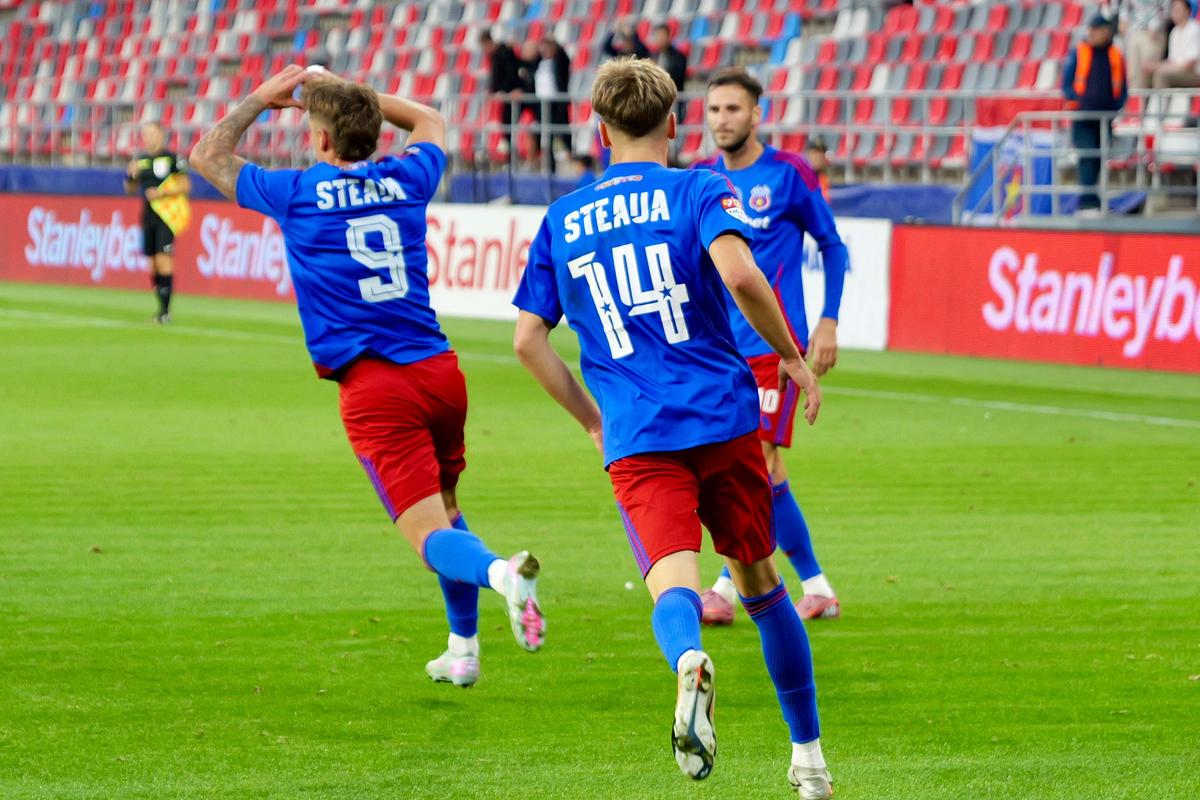 Steaua - Sepsi, ultima partidă din etapa #8 din Liga a 2-a // foto: Andrei Furnigă (GSP)