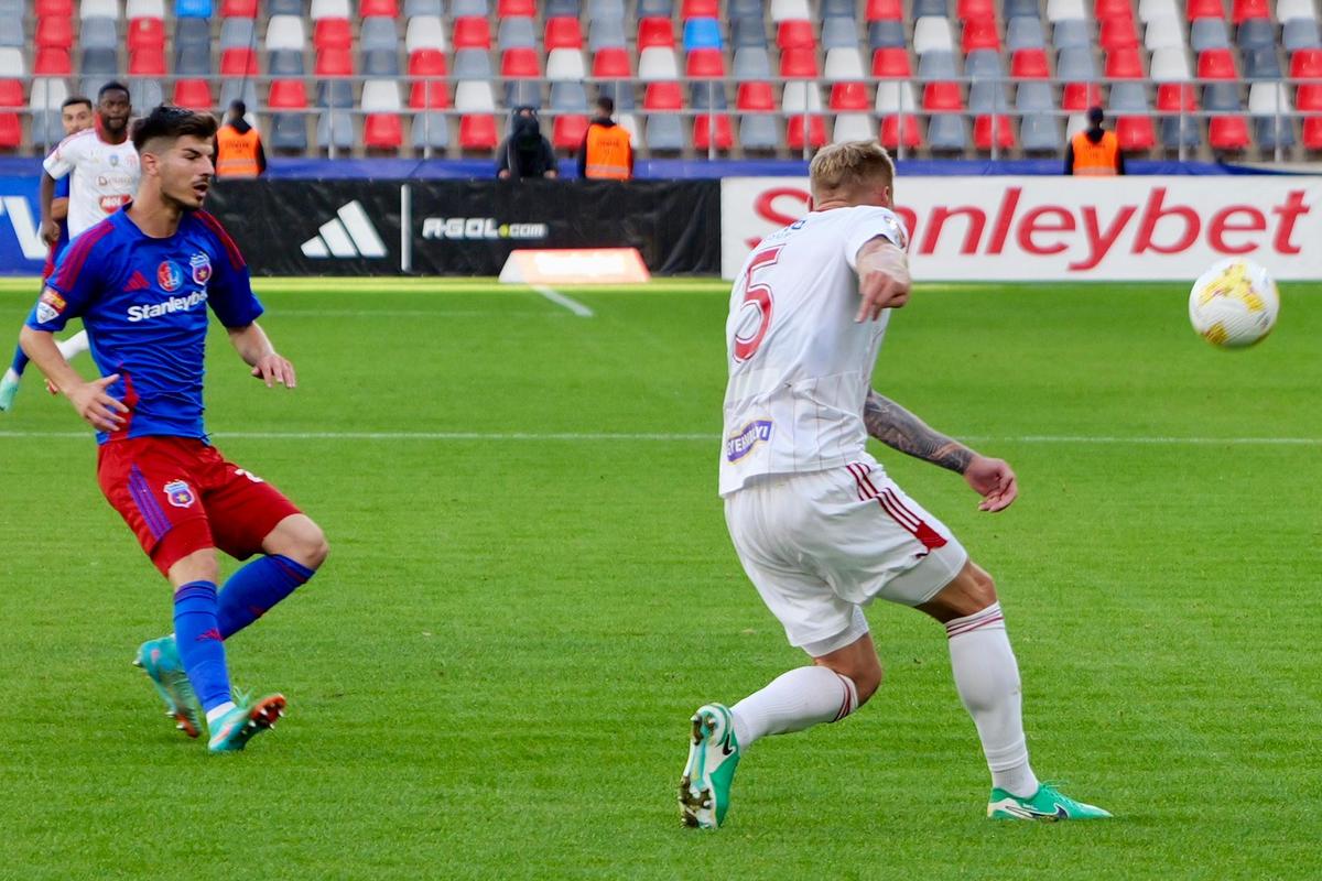 Steaua - Sepsi, ultima partidă din etapa #8 din Liga a 2-a // foto: Andrei Furnigă (GSP)
