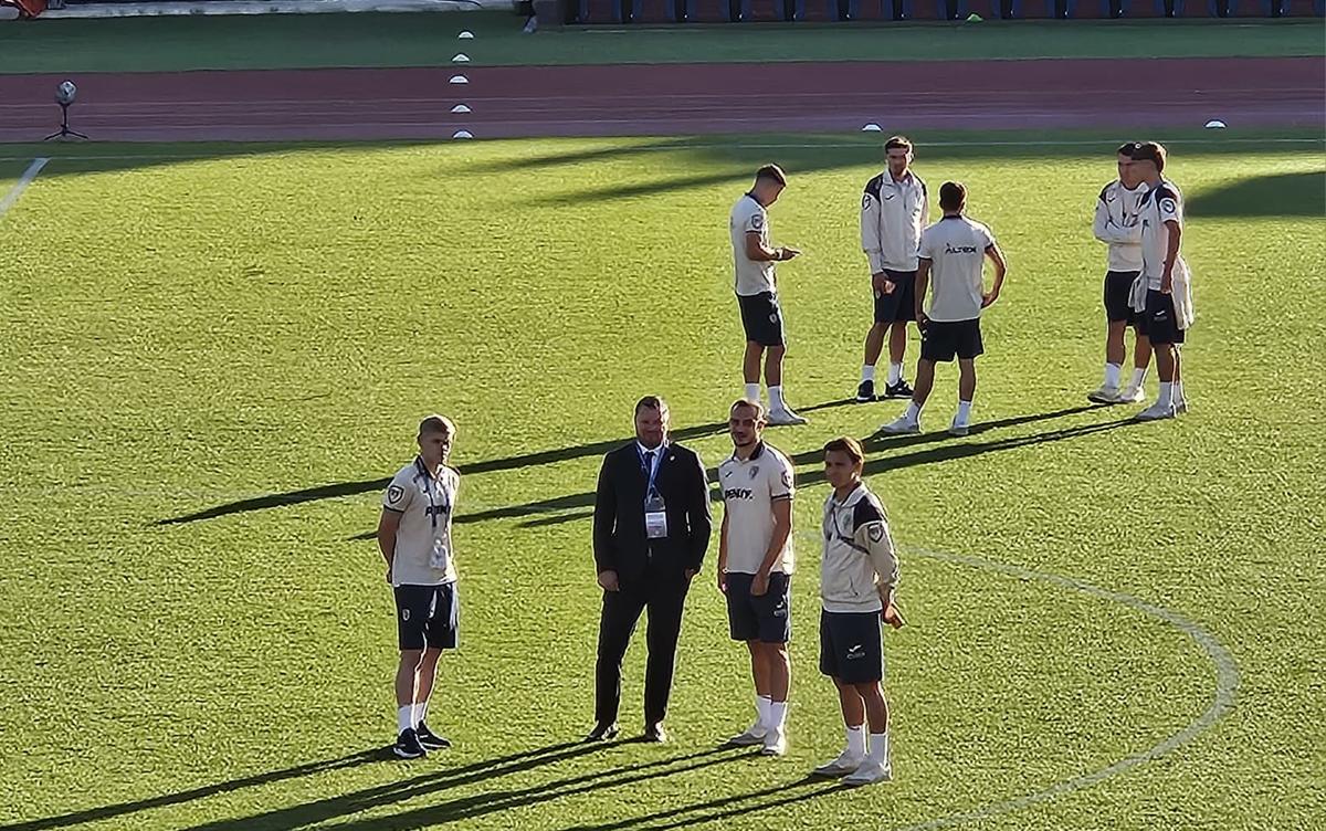 Înainte de România U21 - Finlanda U21