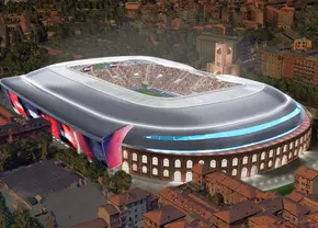 Clubul din Serie A își face stadion de 300 de milioane de euro » Arenă pe modelul lui Real Madrid