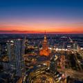 Palatul Culturii văzut de sus, de pe Highline Warsaw FOTO: Ionuţ Iordache (GSP)