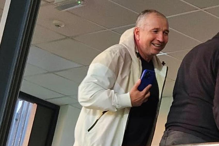 Dan Petrescu, la România U21 - Finlanda U21