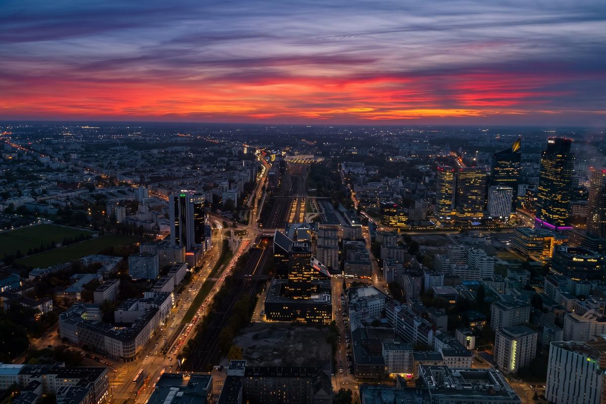 Imagini din turnul Varso