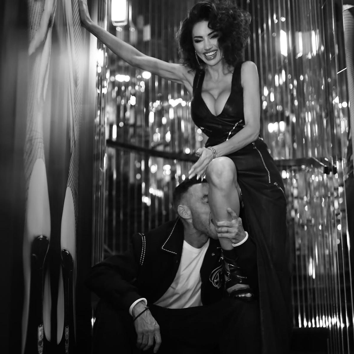 Starul Barcelonei nu și-a putut lua ochii de la iubita româncă a lui Philipp Plein