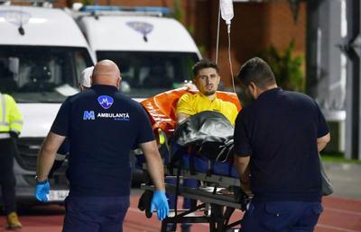 Lovitură pentru echipa din Superligă: accidentare horror în România U21 - Finlanda U21 » A fost scos pe targă!