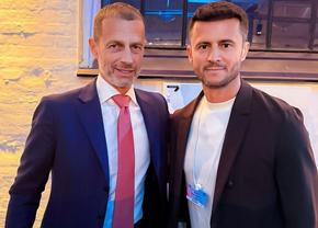 Andrei Nicolescu, întâlnire de gradul 0 cu Aleksander Ceferin, liderul UEFA