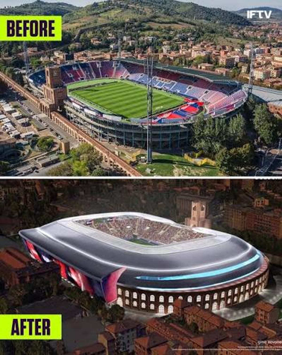Cum va arăta noul stadion al Bolognei