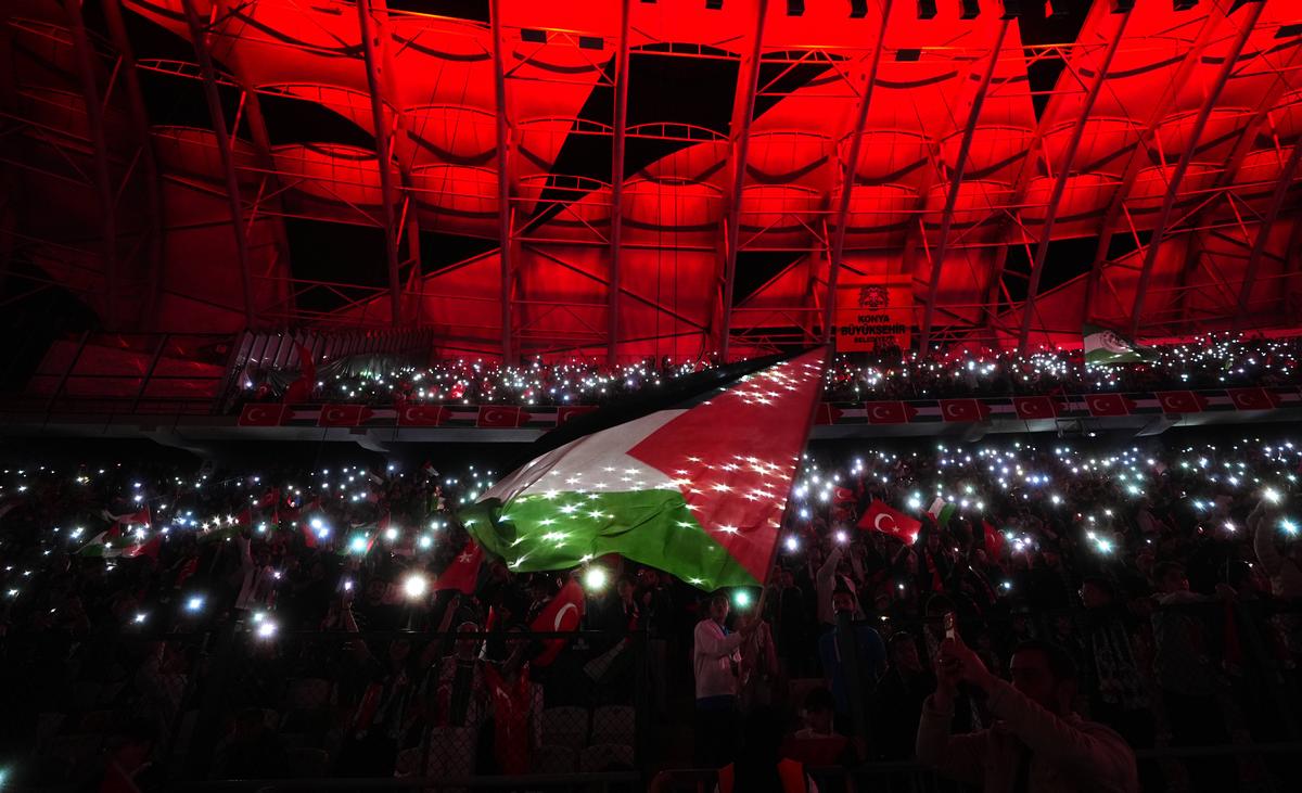 „Când copiii dorm, păstrăm liniștea. Când mor, nu!” » Amical special în Turcia, între Konyaspor și Palestina B: de ce a fost oprit meciul în minutul 89:59
